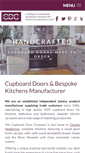Mobile Screenshot of cupboarddoor.co.uk